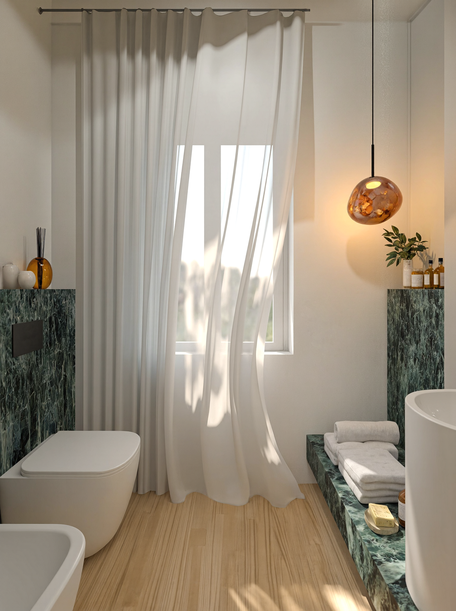 progettazione bagno suite