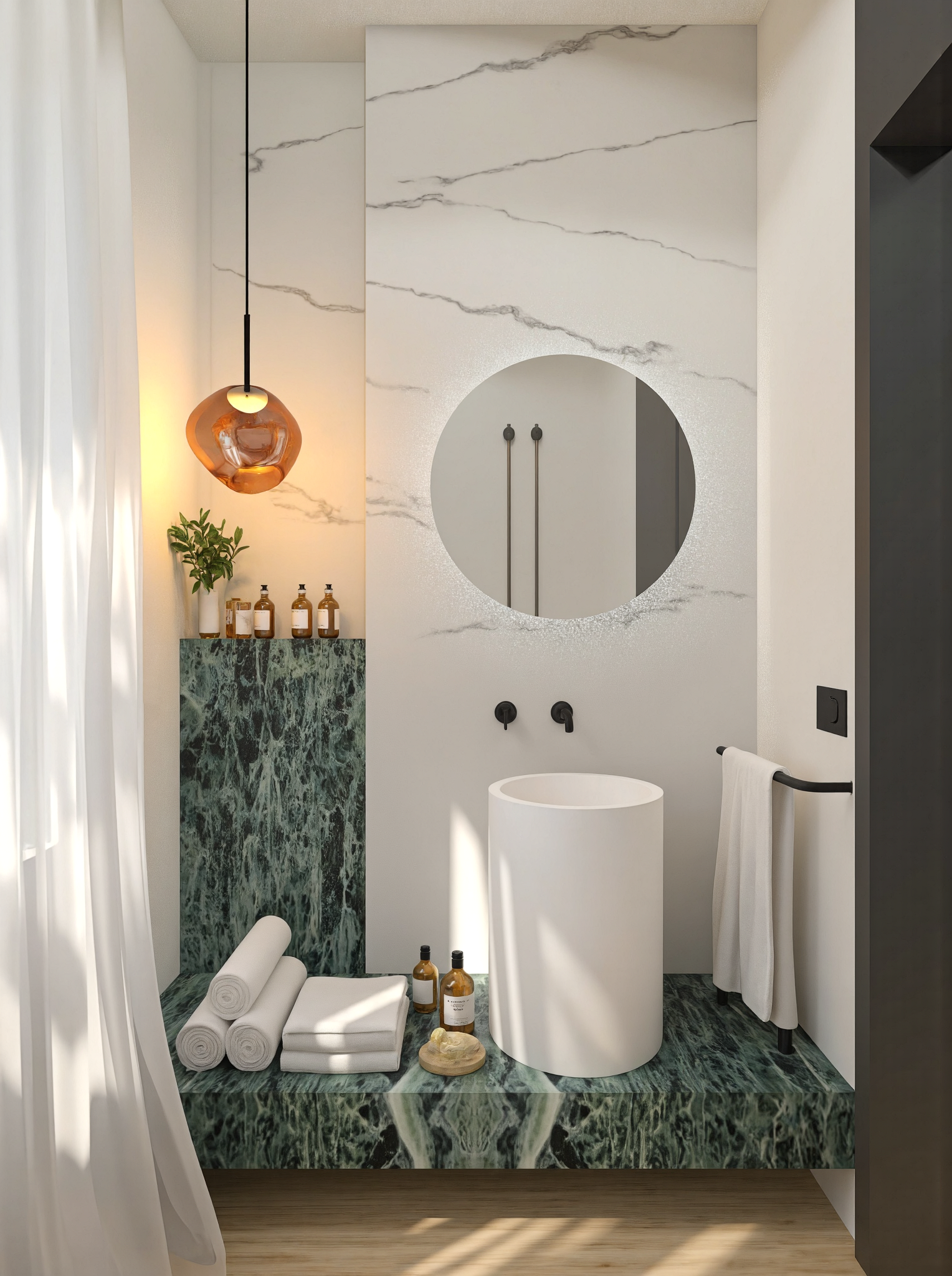 progettazione bagno suite