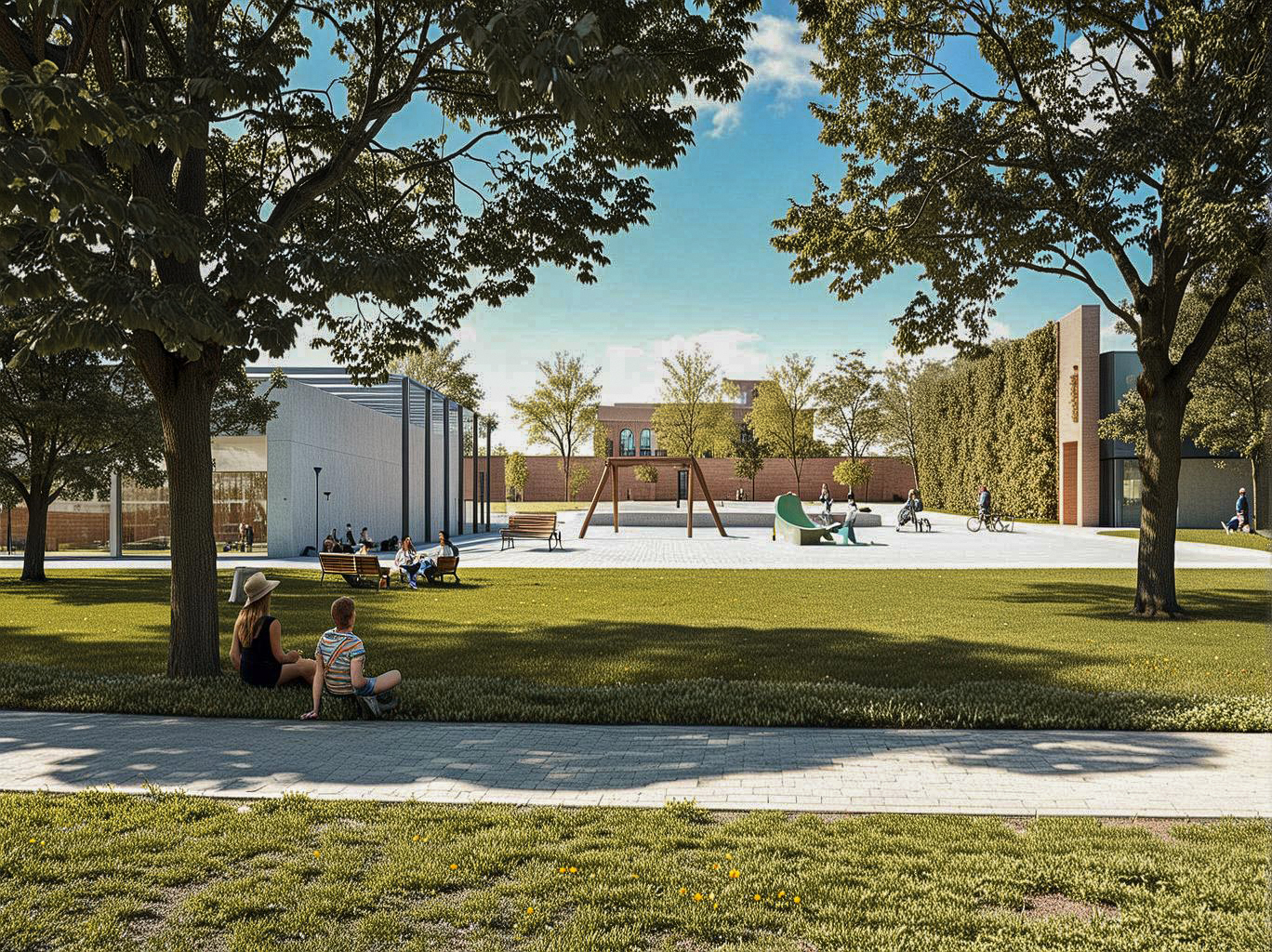 Green Square: un nuovo modo di fare piazza, Contineo, 2021